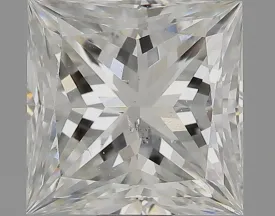 0.70 Carat I SI1 Princess Cut Diamond