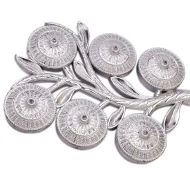 2238 Multipurpose Decorative 6 Storage Tree Shape Mukhwas Dani / Serving Tray