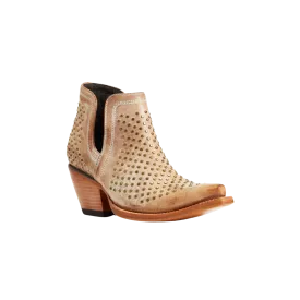 Ariat Women's Dixon Studs Old West Tan Boots