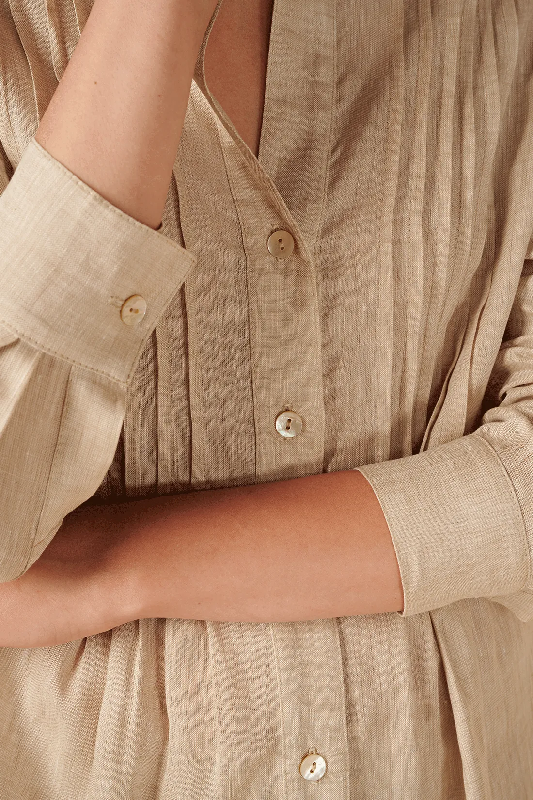 Aristi Midi Shirtdress