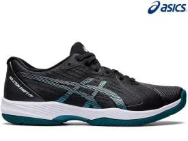 Asics Gel Solution Swift FF Mens Tennis Shoe (Black/Misty Pine)