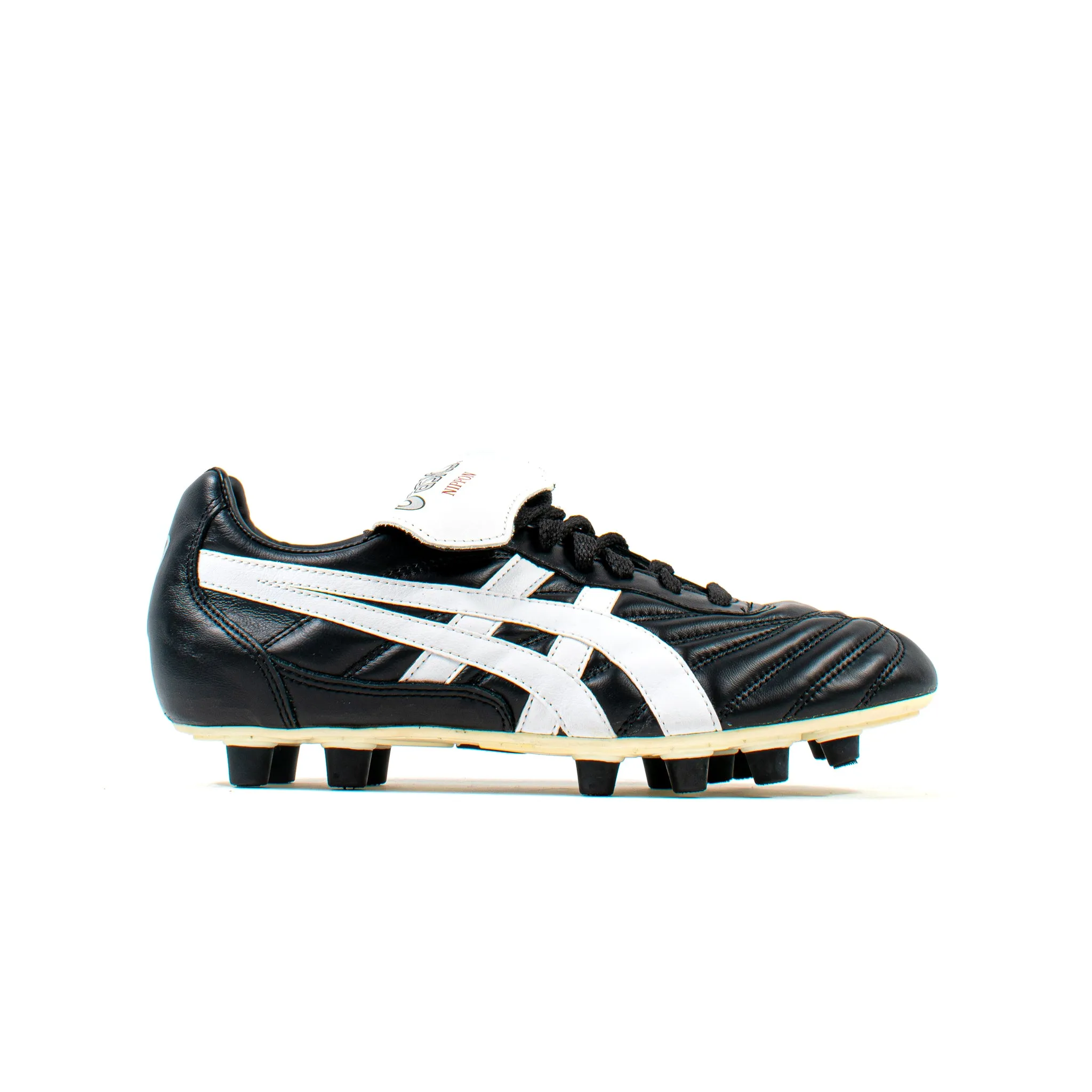 Asics Nippon NR Black White FG