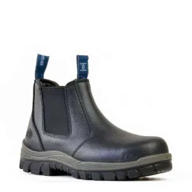 Bata Hercules Ankle Safety Boot-Slip On Black US6