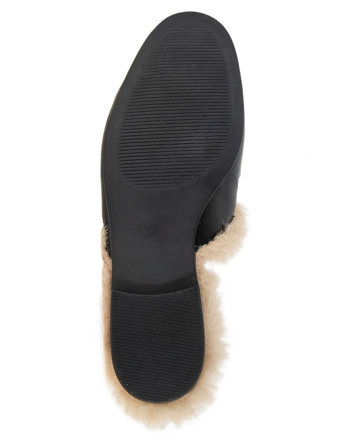 BCBGeneration Women's Zorie-2 Faux Fur Lined Mule Loafers, Black