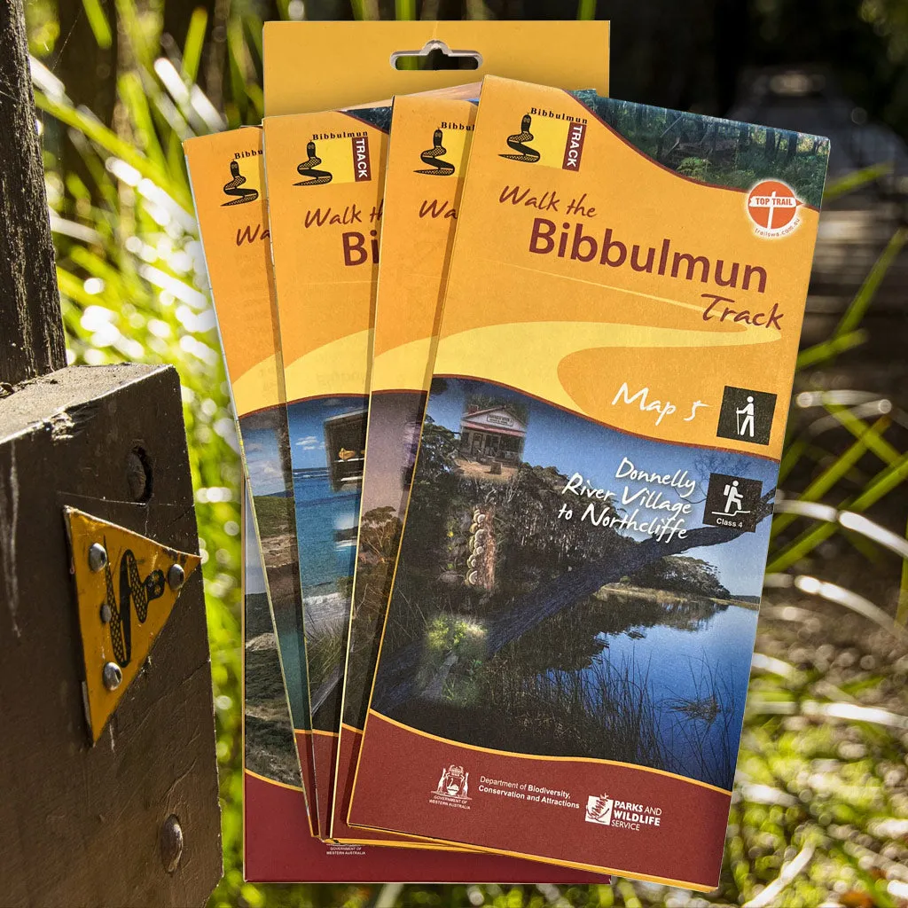 Bibbulmun Track - Southern map pack