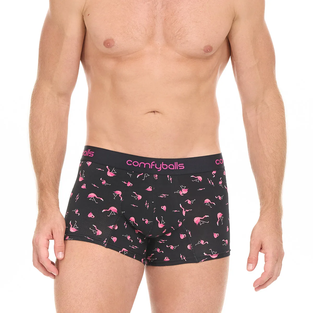 Black & Blue Flamingo Regular Boxer Bundle