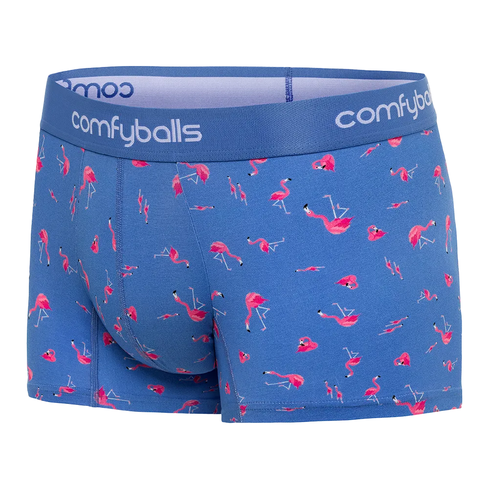 Black & Blue Flamingo Regular Boxer Bundle