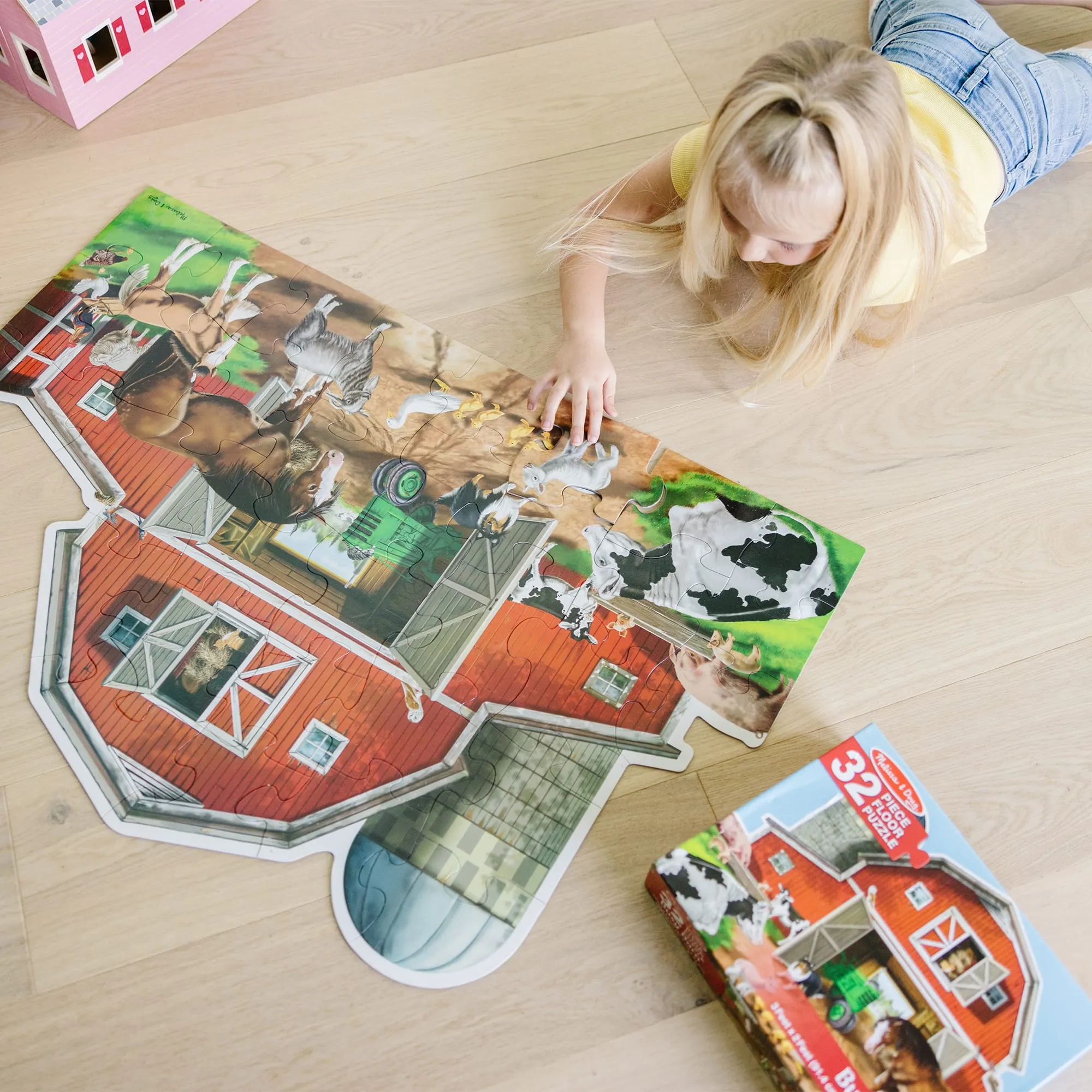 Busy Barn Floor Puzzle - 2923