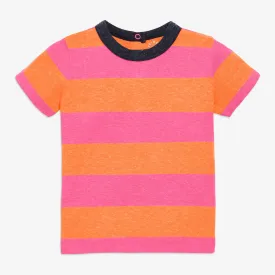 Clearance baby heathered stripe tee