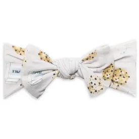 Copper Pearl Knit Headband Bow | Chip Copper Pearl Knit Headband Bow | Chip