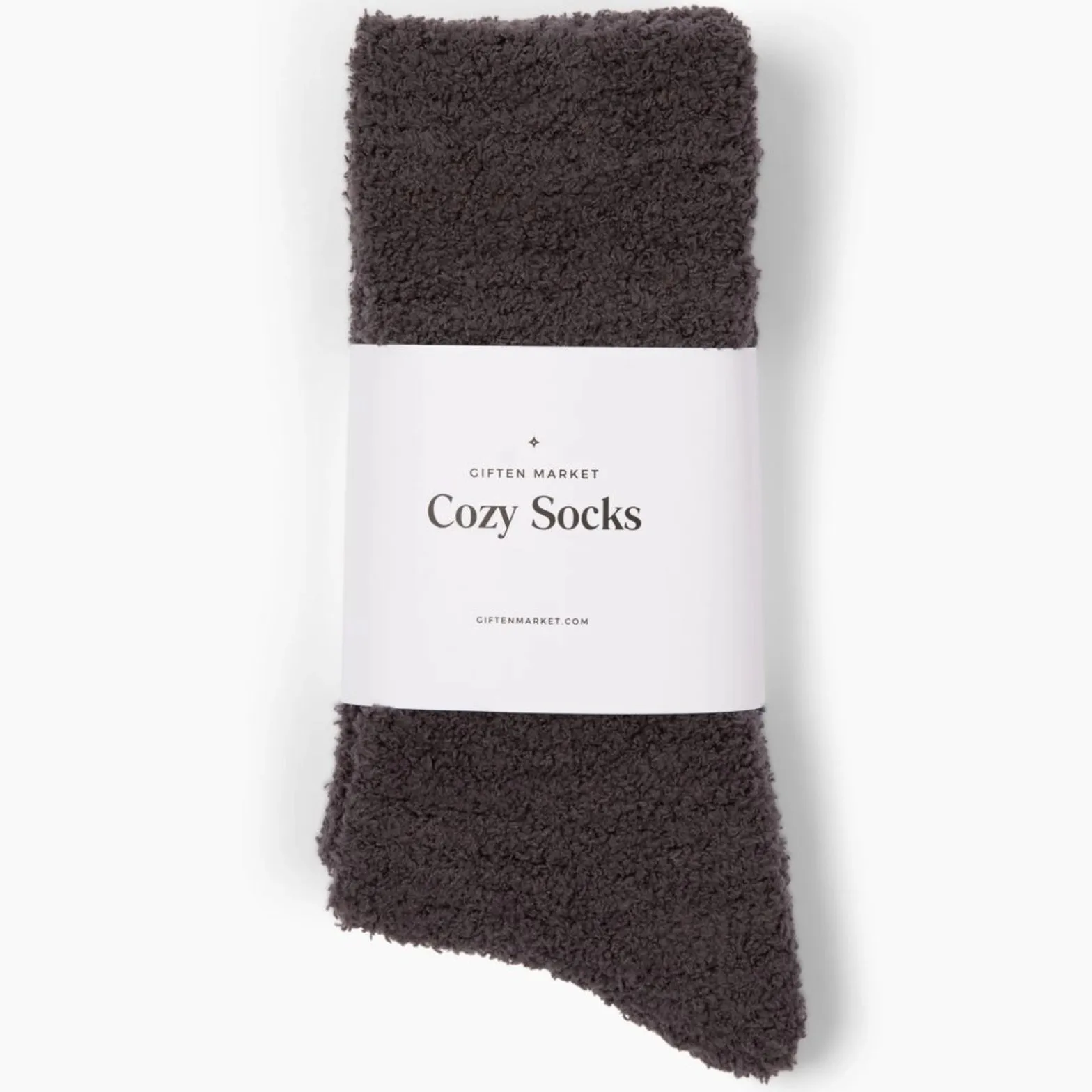 Cozy Mama Cloud Socks - Charcoal