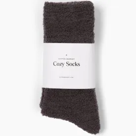 Cozy Mama Cloud Socks - Charcoal