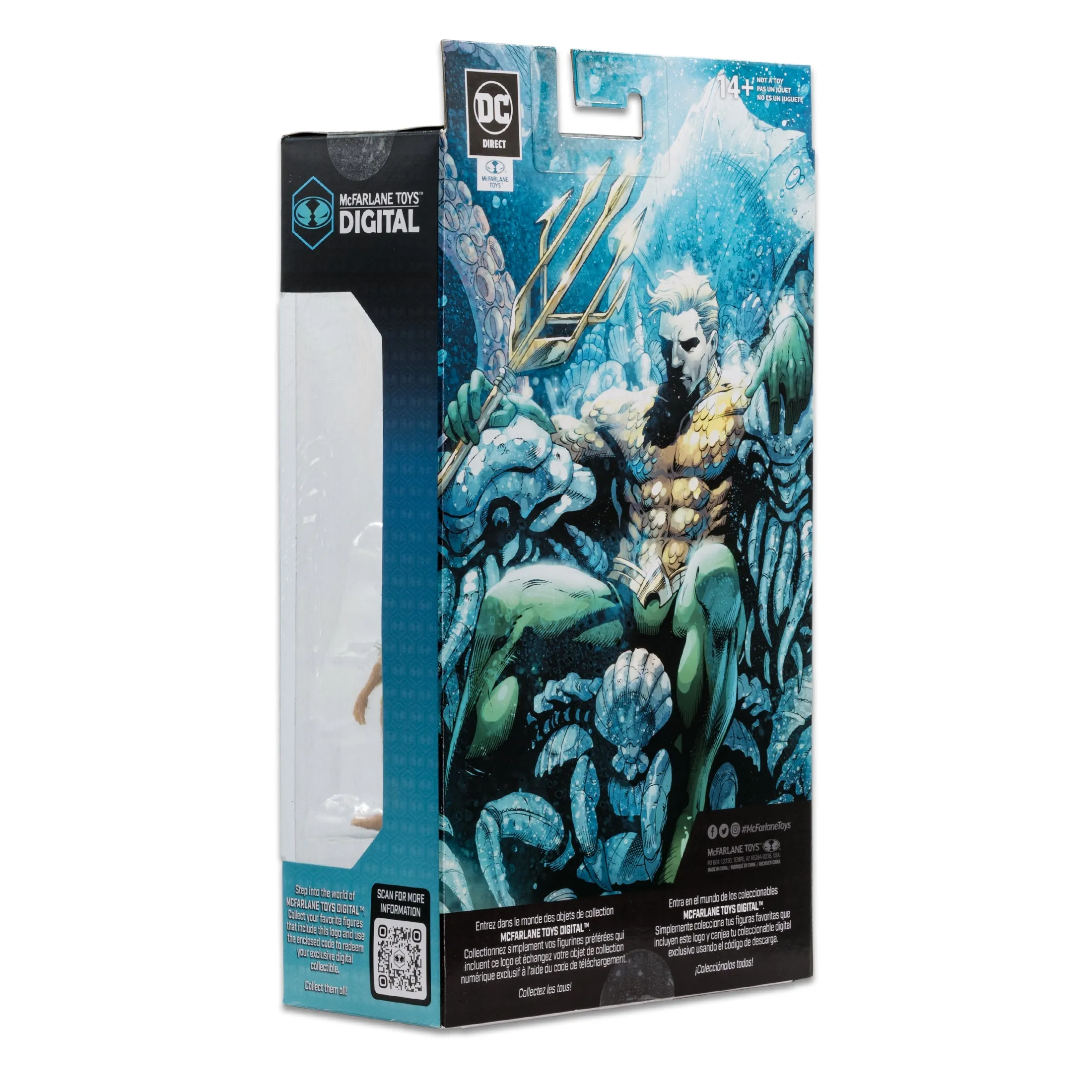 DC Direct Aquaman (DC Classic) with McFarlane Toys Digital Collectible