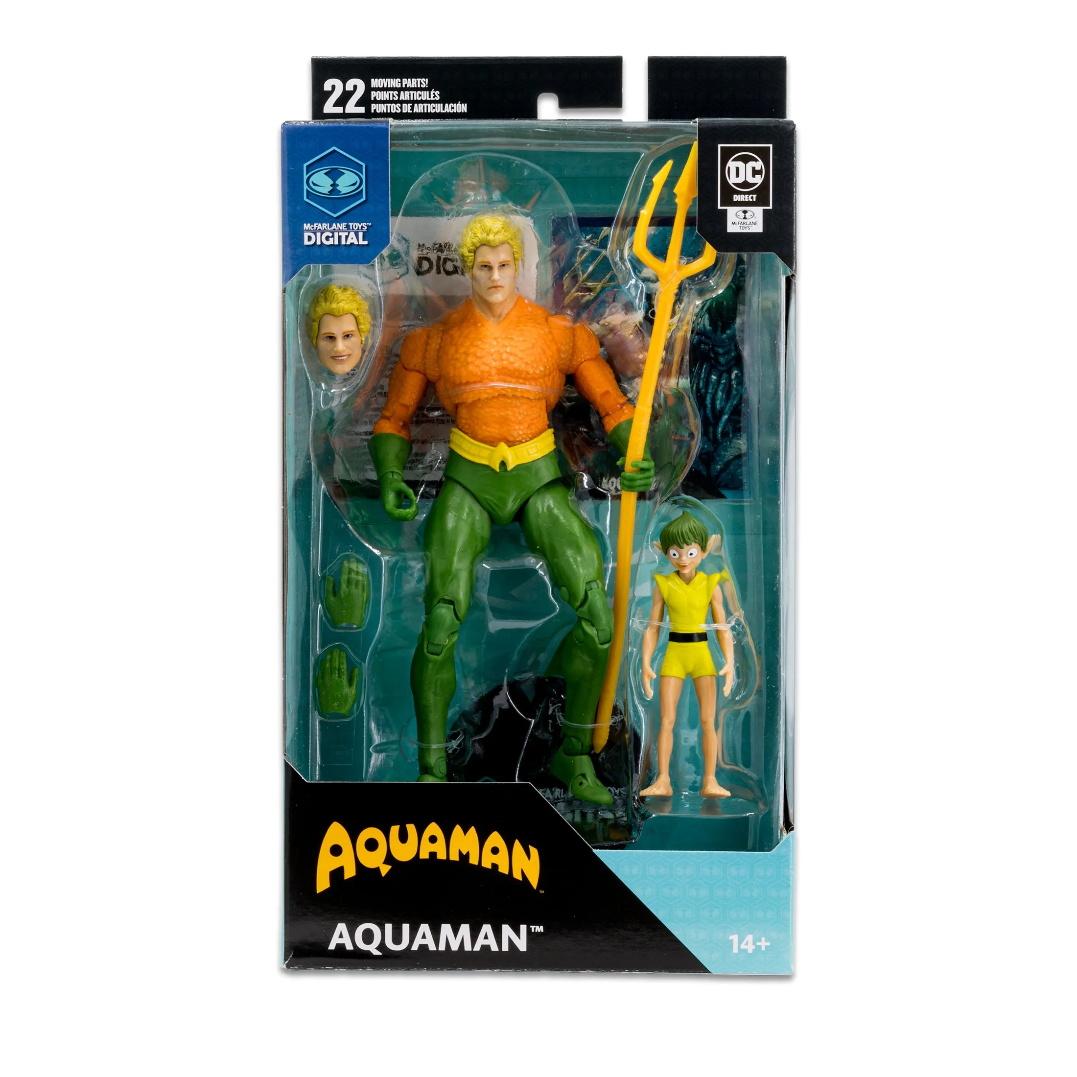 DC Direct Aquaman (DC Classic) with McFarlane Toys Digital Collectible