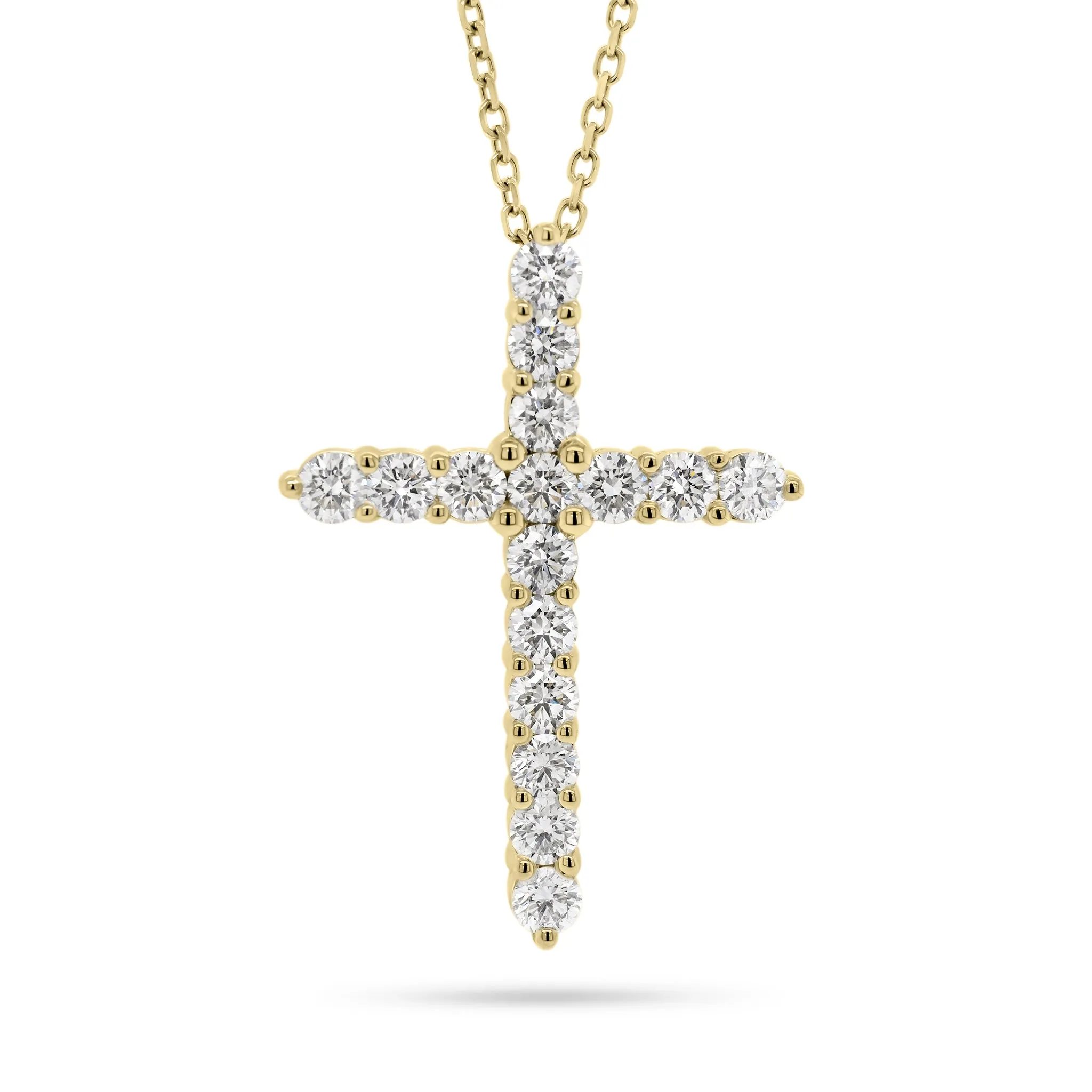Diamond Large Cross Pendant