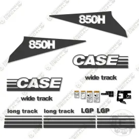 Fits Case 850H LGP Decal kit Dozer