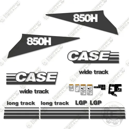 Fits Case 850H LGP Decal kit Dozer