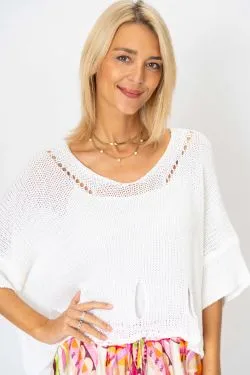 Flattering Crop Sweater