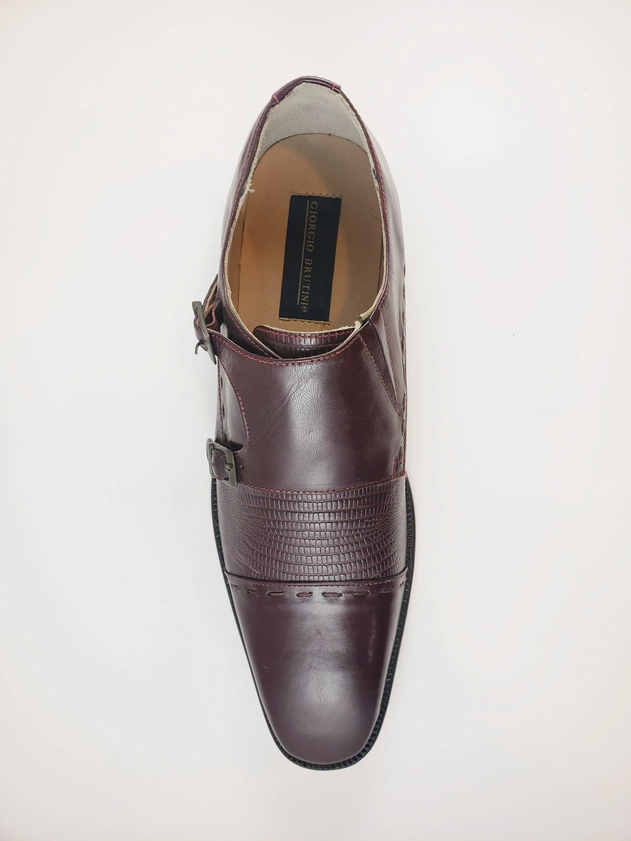 Girogio Burtini Double Monc Strap Shoes