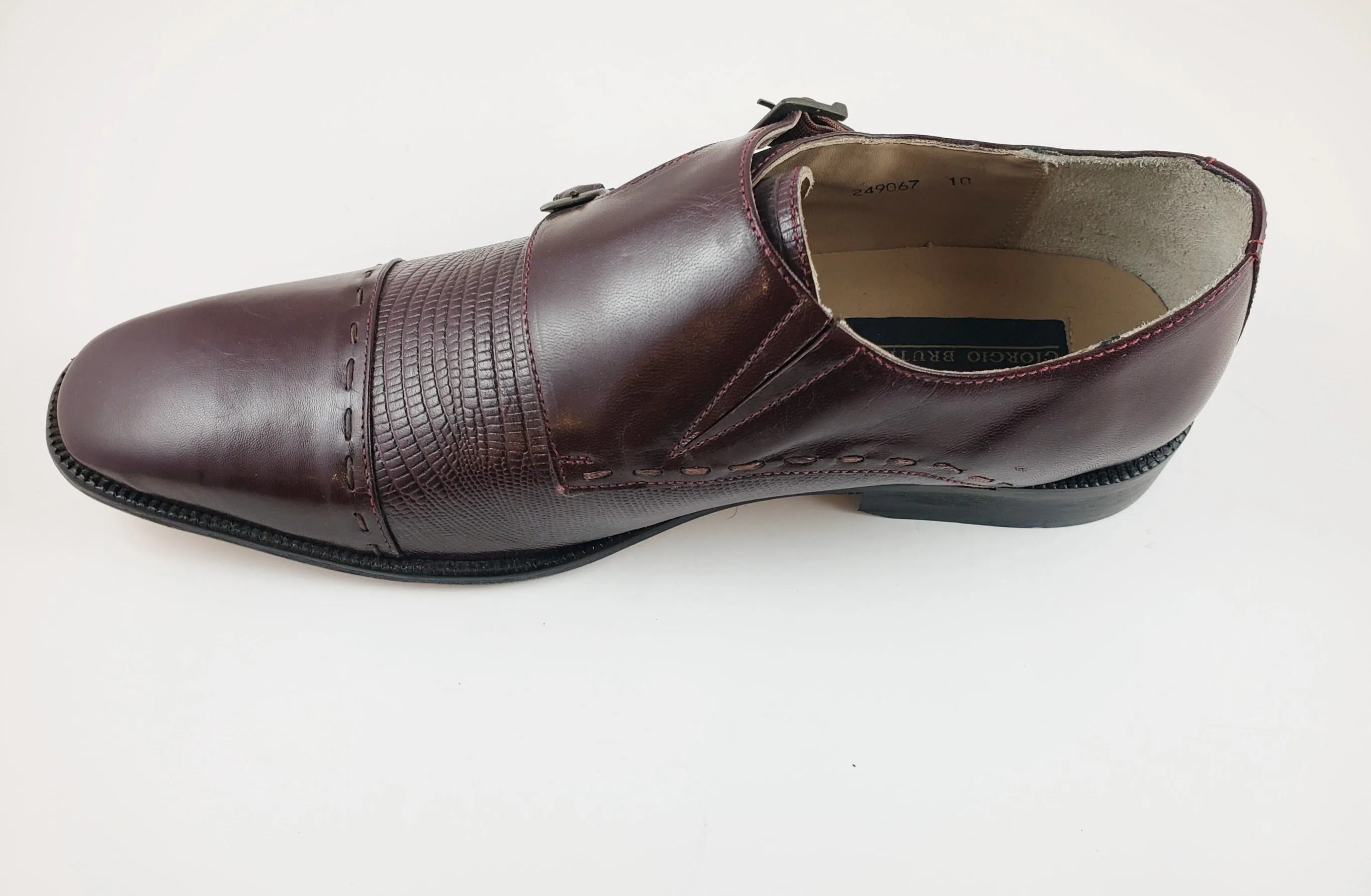 Girogio Burtini Double Monc Strap Shoes