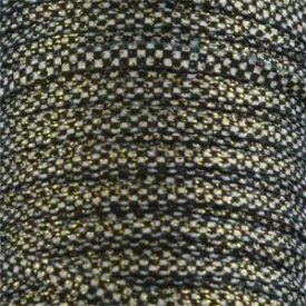 Glitter Flat Laces Custom Length with Tip - Checked (1 Pair Pack) Shoelaces