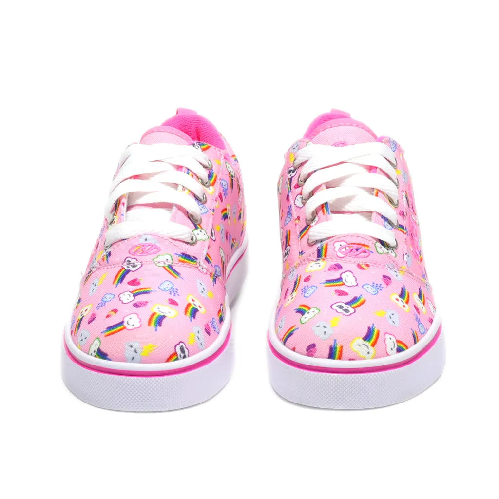 Heelys Sneakers Leather Pink Colour For Kids