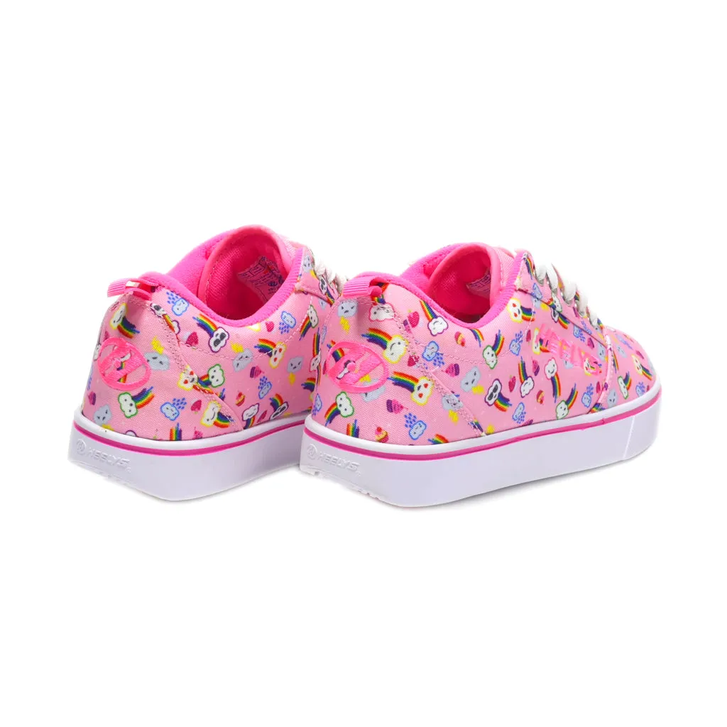 Heelys Sneakers Leather Pink Colour For Kids