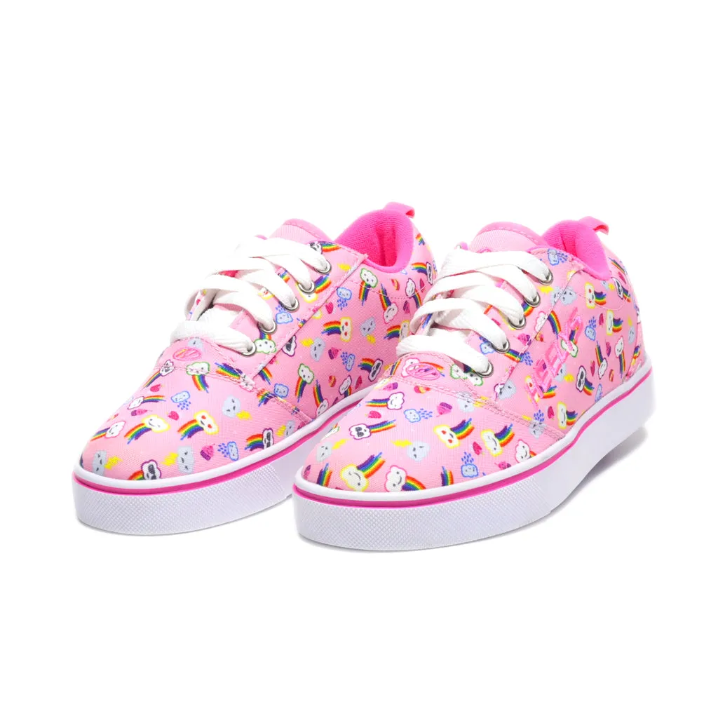 Heelys Sneakers Leather Pink Colour For Kids