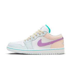 Jordan Air Jordan 1 Vintage Women's Basketball Shoes Beige Pink