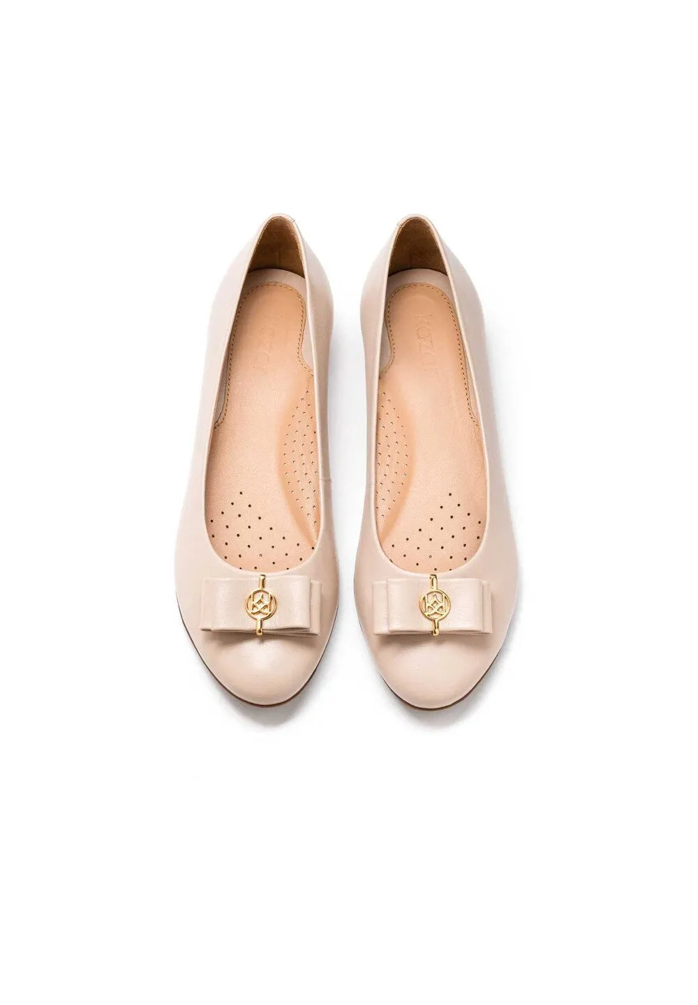 Kazar ballet flats, beige