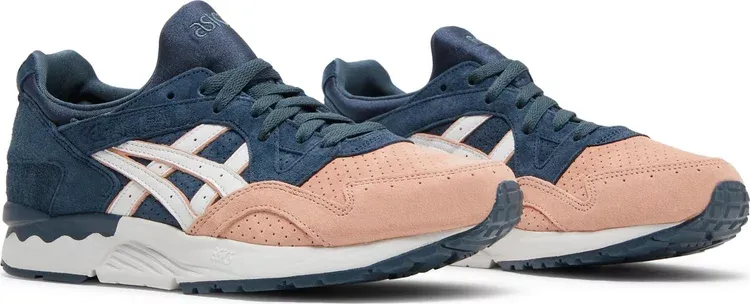 Kith x gel lyte 5 'salmon toe' Asics sneakers, blue