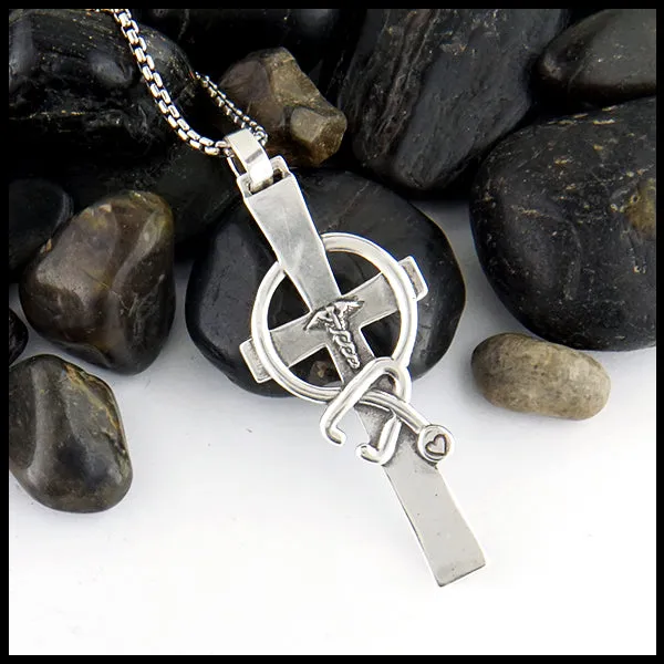 Large Caring Cross