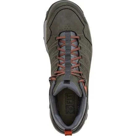Leather waterproof hiking boots Sypes Mid men's Oboz, brown