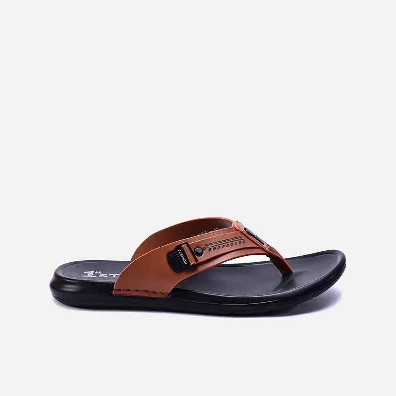 Mackie Mustard Casual Slippers 0150874