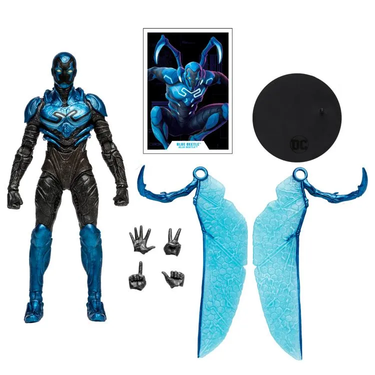 McFarlane Toys DC Multiverse Blue Beetle Movie - Blue Beetle (Battle Mode)