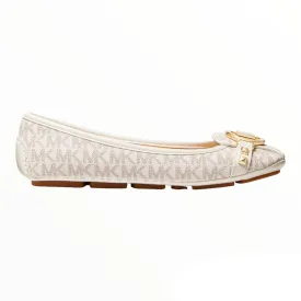 Michael Michael Kors Fulton Studded Logo Moccasins, white
