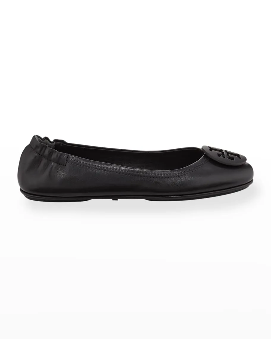 Minnie Travel Tory Burch Leather Flats