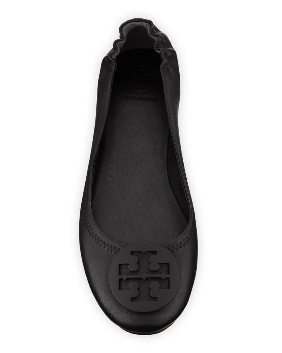 Minnie Travel Tory Burch Leather Flats