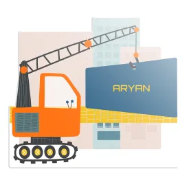Name Boards - Let's Build, Construction