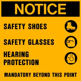Notice - PPE Mandatory