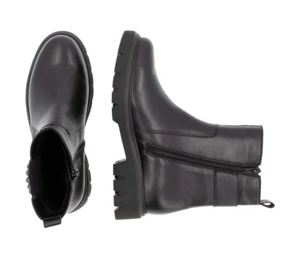 Nutmeg Black Ankle Boot