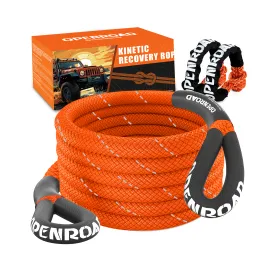 OPENROAD 1" x30' Kinetic Recovery Tow Rope (36,000lbs)