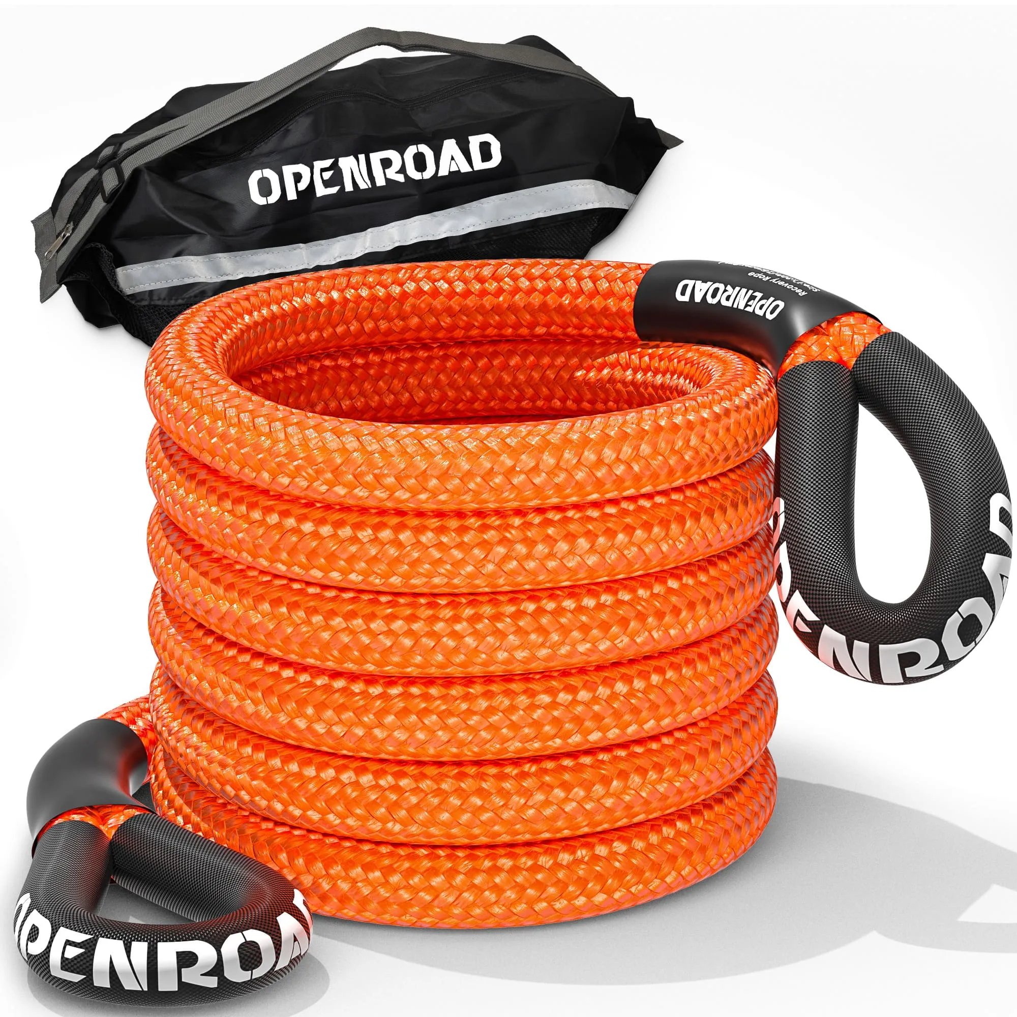 OPENROAD 1" x30' Kinetic Recovery Tow Rope (36,000lbs)