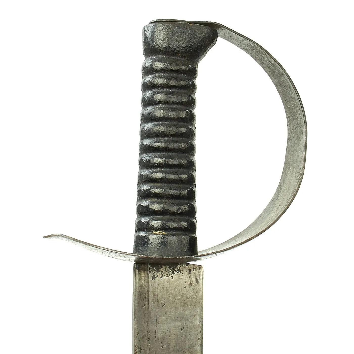 Original British Victorian Cleaver Bladed V.R. Marked Boarding Cutlass with Scabbard - circa 1845
