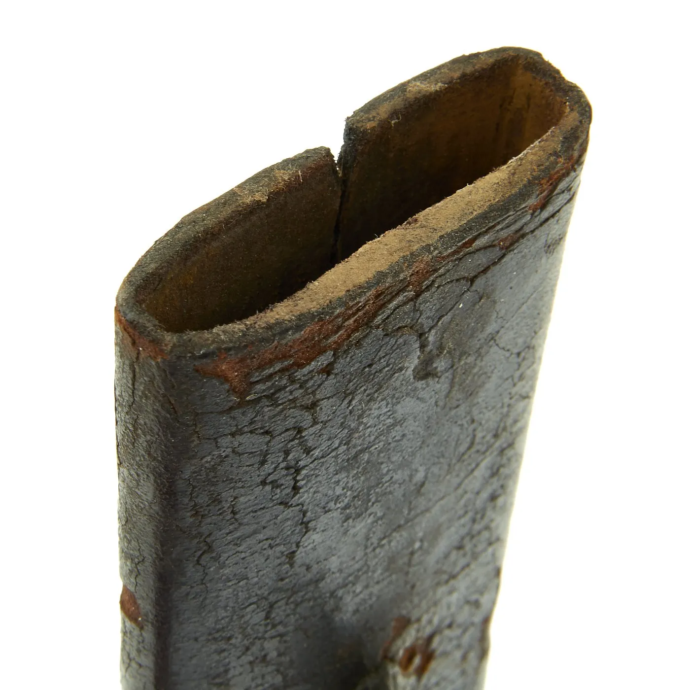 Original British Victorian Cleaver Bladed V.R. Marked Boarding Cutlass with Scabbard - circa 1845