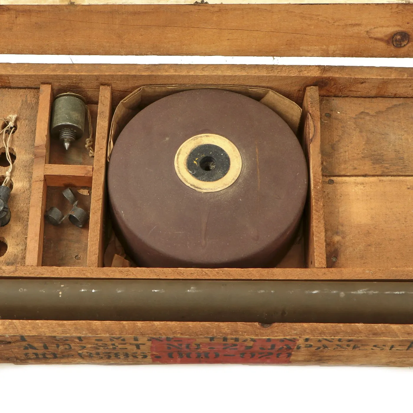 Original U.S. WWII USMC Japanese Mine Training Aid Set