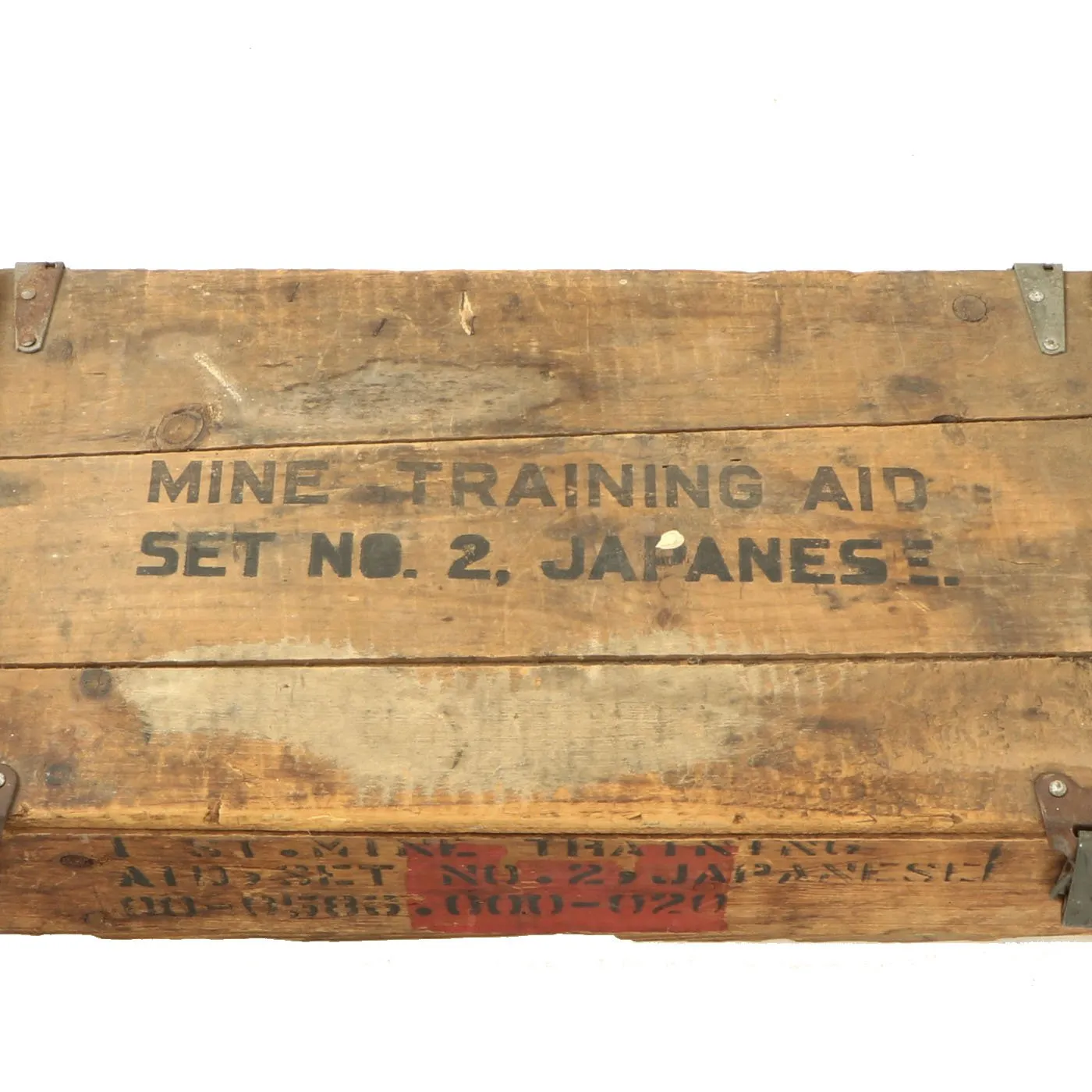 Original U.S. WWII USMC Japanese Mine Training Aid Set