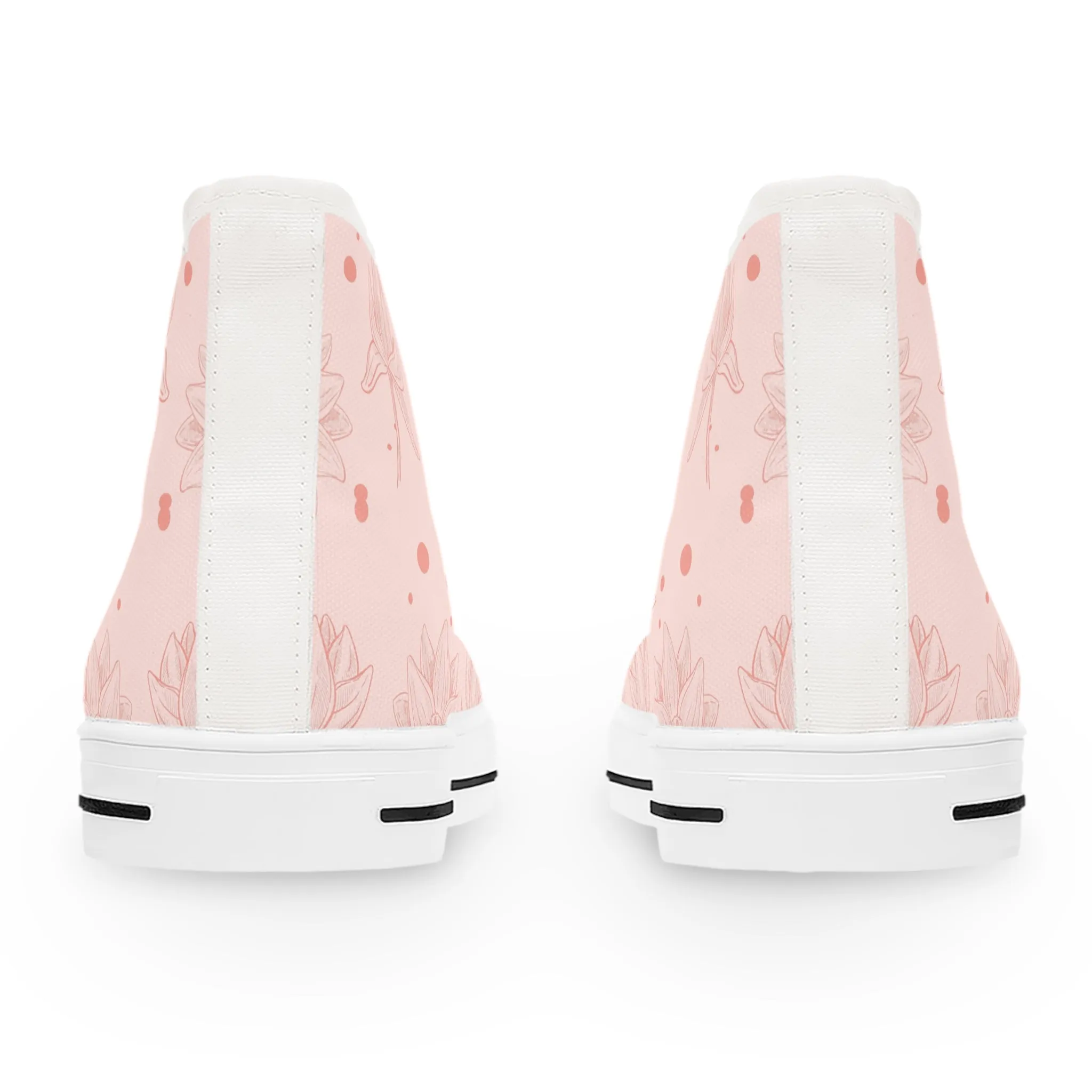 Peace Lily Women's High Top Sneakers