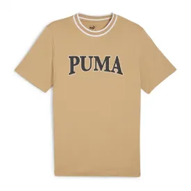 PUMA Squad Ghraphic Men's Round Neck Brown