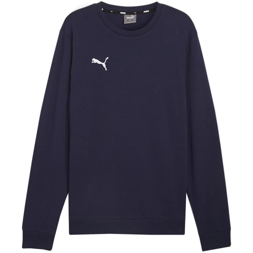 Puma Team Goal Casuals Crew Neck Sweat Men's Navy Blue 658592 06 2Xl